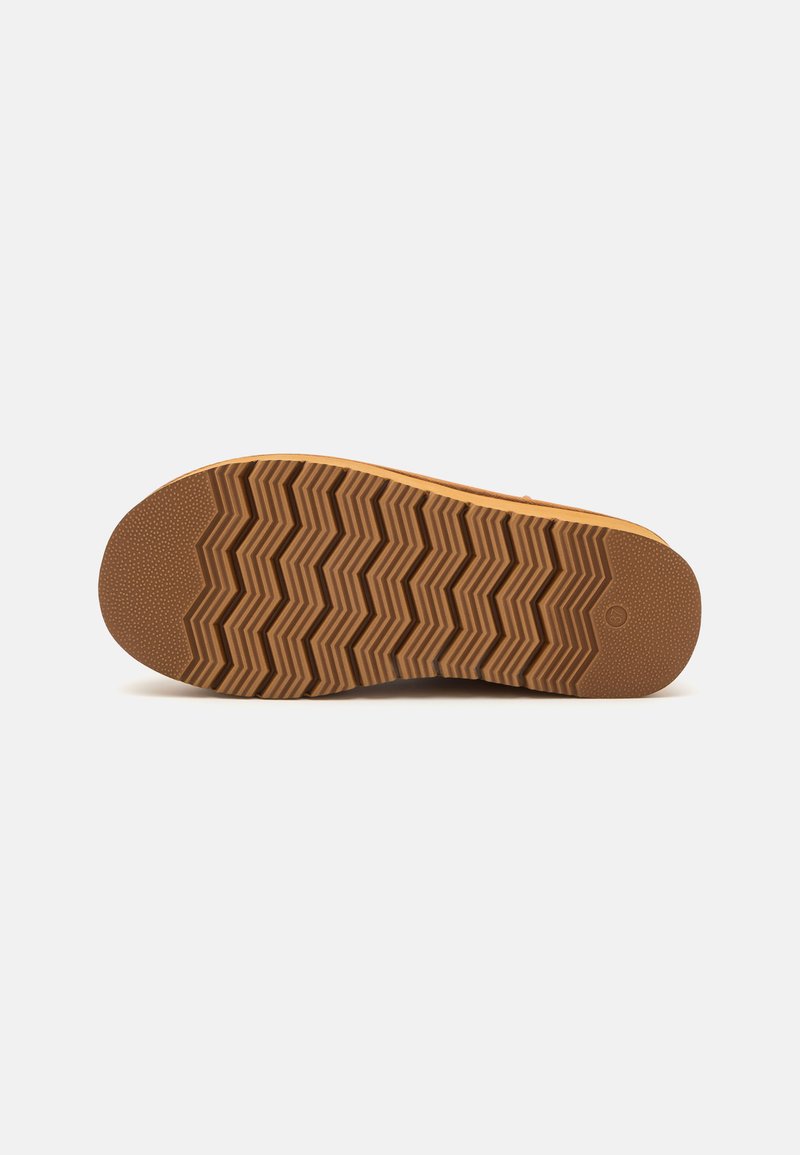 Braune gefütterte Stiefeletten