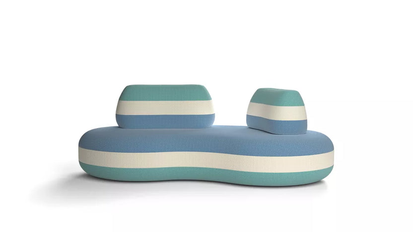 BOMBOM OUTDOOR | GRANDE BANQUETTE 3 PLACES - vue 4